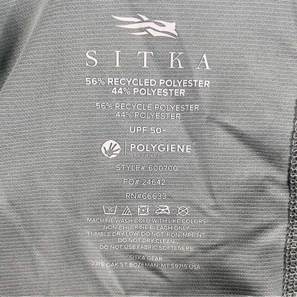 Sitka Radiant Long Sleeve Lightweight Crewneck Shirt Men's Medium Outdoor Camo - Picture 7 of 12